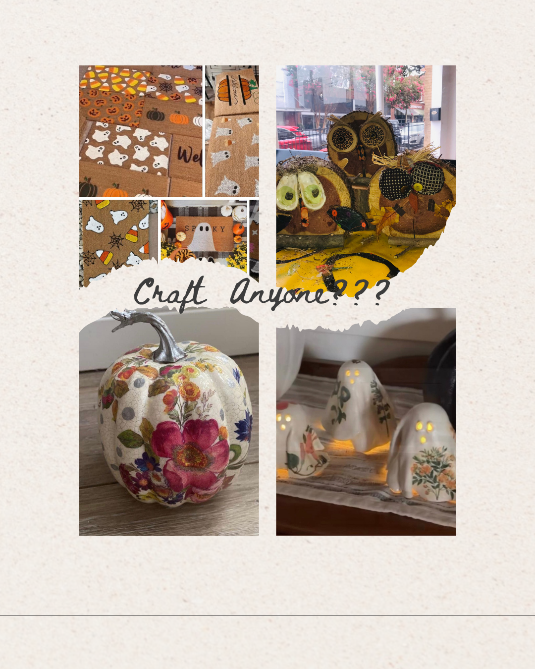 Reserve A Spot and Choose a Craft