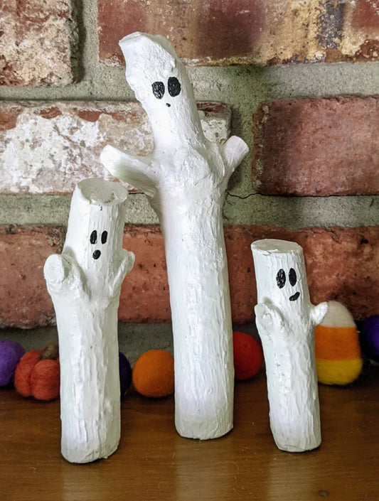 Cutest Little Stick Ghosts