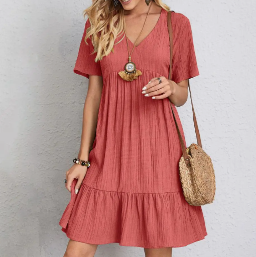 Coral Spring Dress