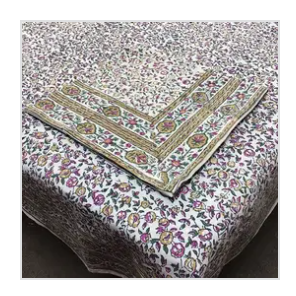 Hand Block Printed Tablecloths Made in India